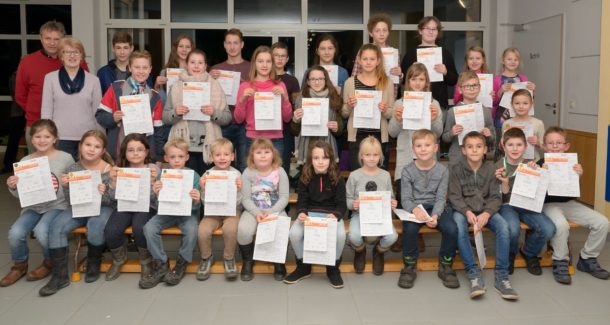 Sportabzeichenverleihung 2016